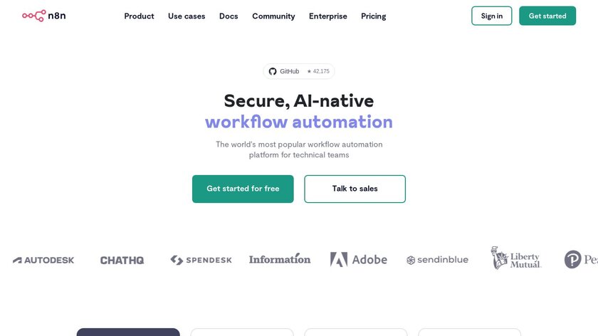 n8n.io Landing Page n8n.io Landing Page