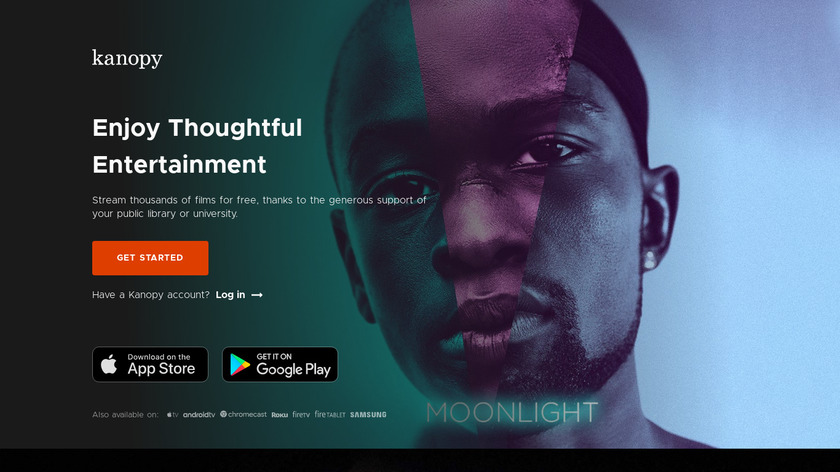 Kanopy Landing Page
