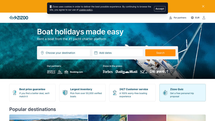 Zizooboats Landing Page Zizooboats Landing Page