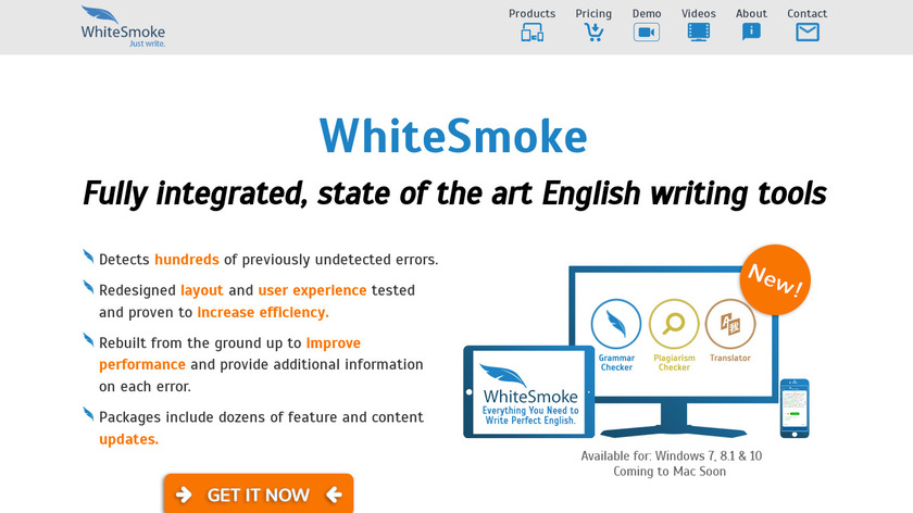 WhiteSmoke Landing Page