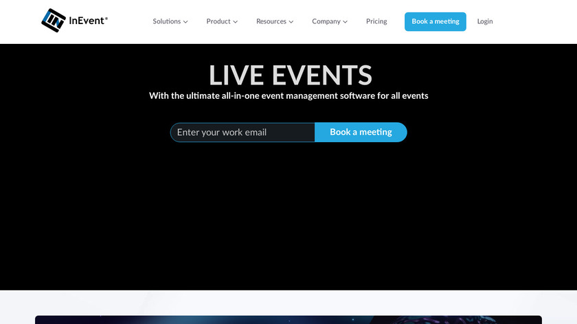 InEvent Landing Page