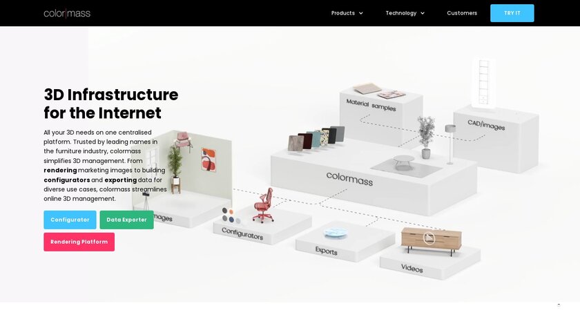 colormass Landing Page colormass Landing Page