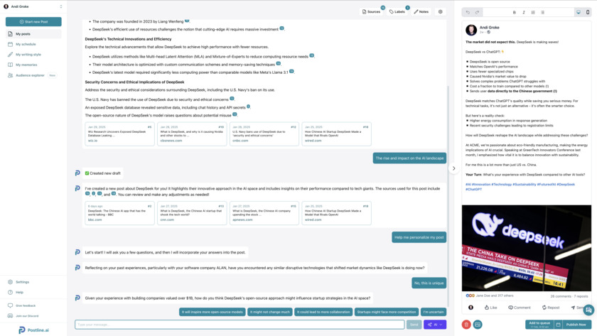 Postline.ai Landing Page Postline.ai Landing Page