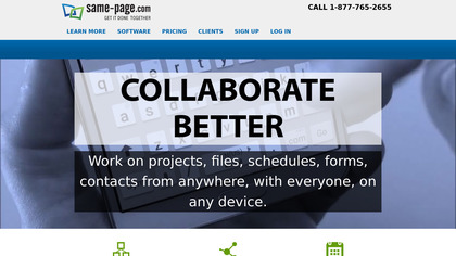 Same-Page eStudio screenshot