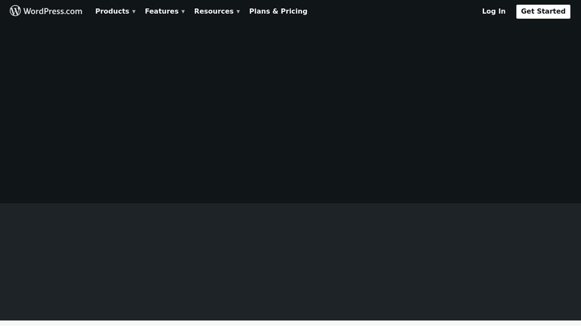 WordPress.com Landing Page