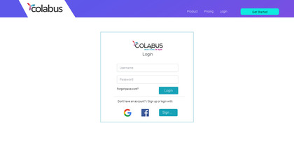 Colabus screenshot
